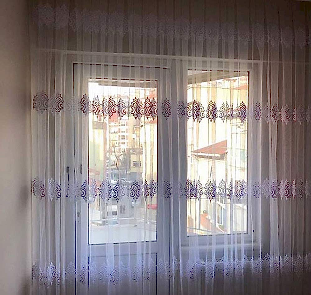 Damaks Serisi Tül Perdeler