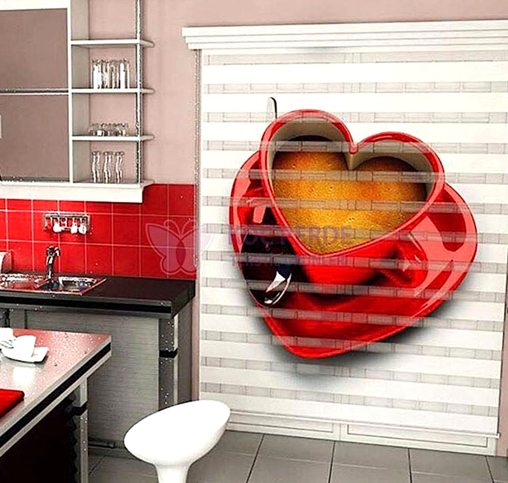 Dijital Baskı Zebra Perde 1