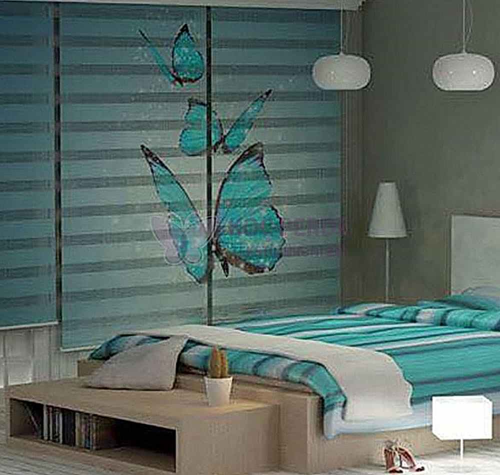 Dijital Baskı Zebra Perde 7