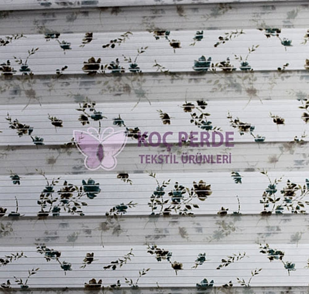 İşlemeli Zebra Store Perde