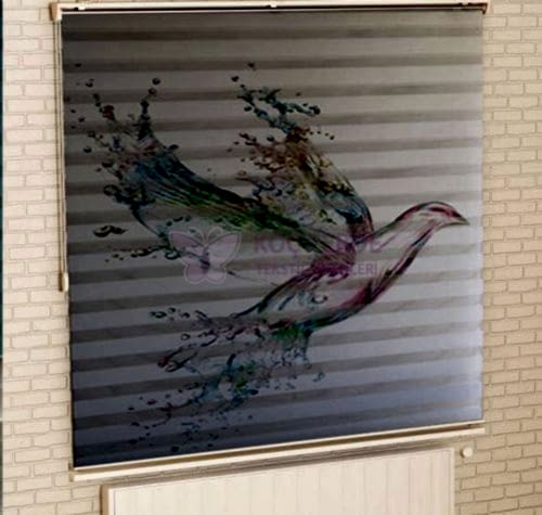 Dijital Baskı Zebra Perde 8