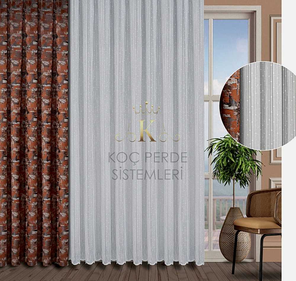 Perde Tül 65317