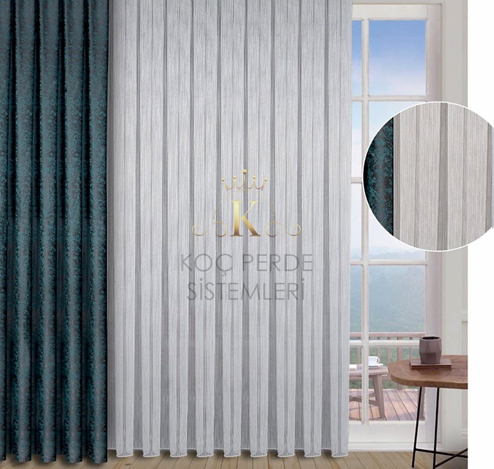 Perde Tül 7145 Pullu