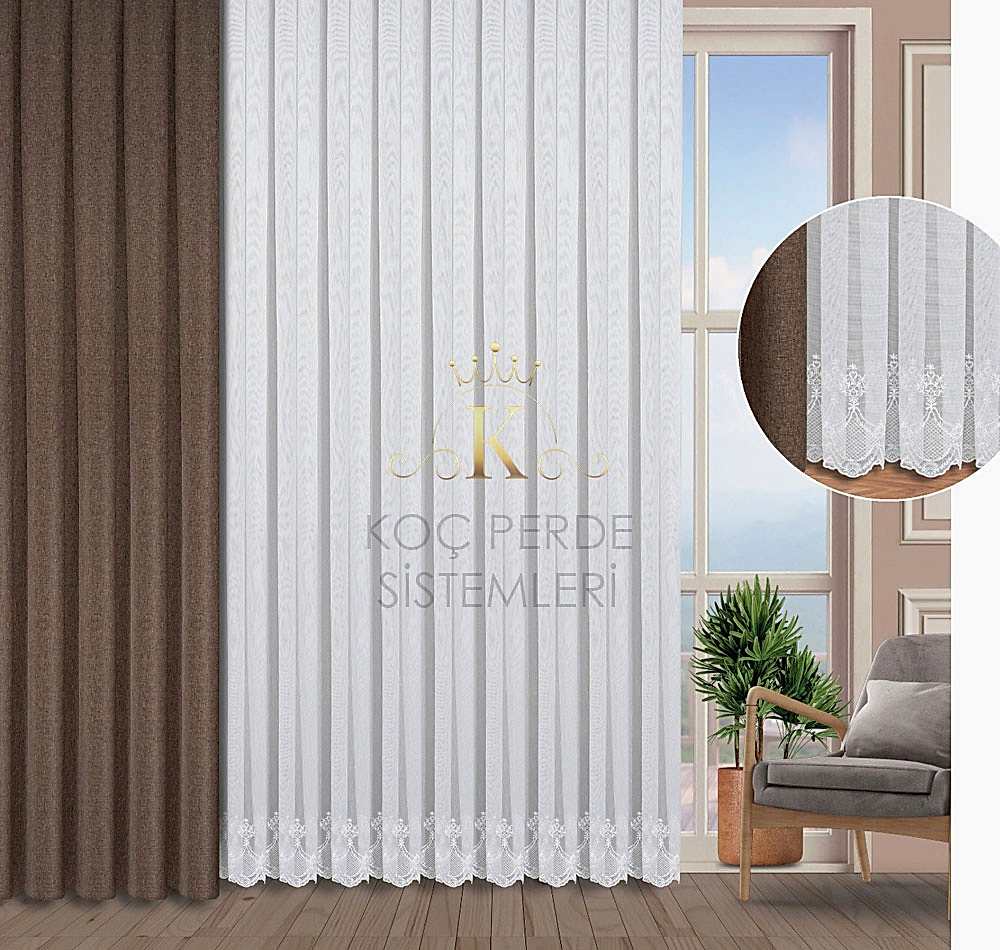 Perde Tül BR12539