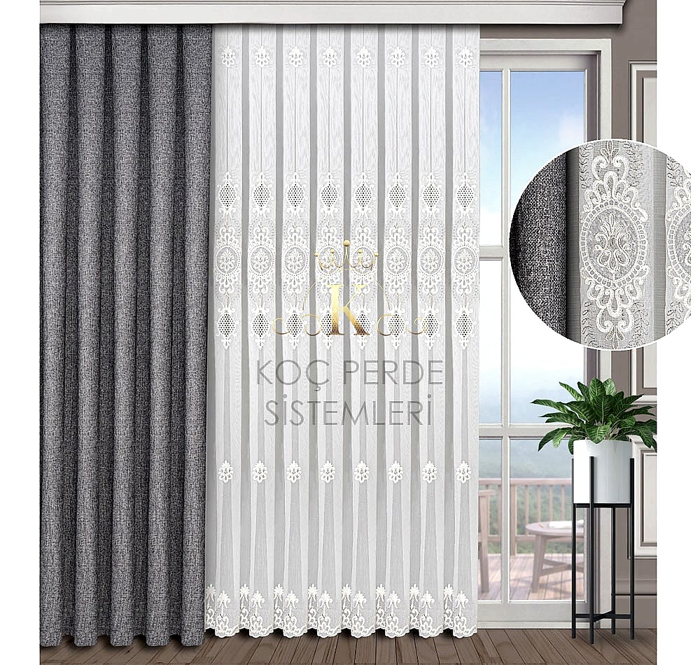 Perde Tül TTM7102